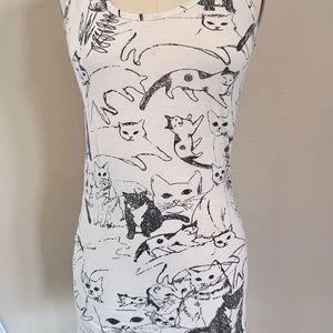 Cats tunic tank top